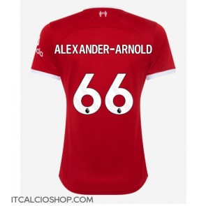 Liverpool Alexander-Arnold #66 Prima Maglia Femmina 2023-24 Manica Corta